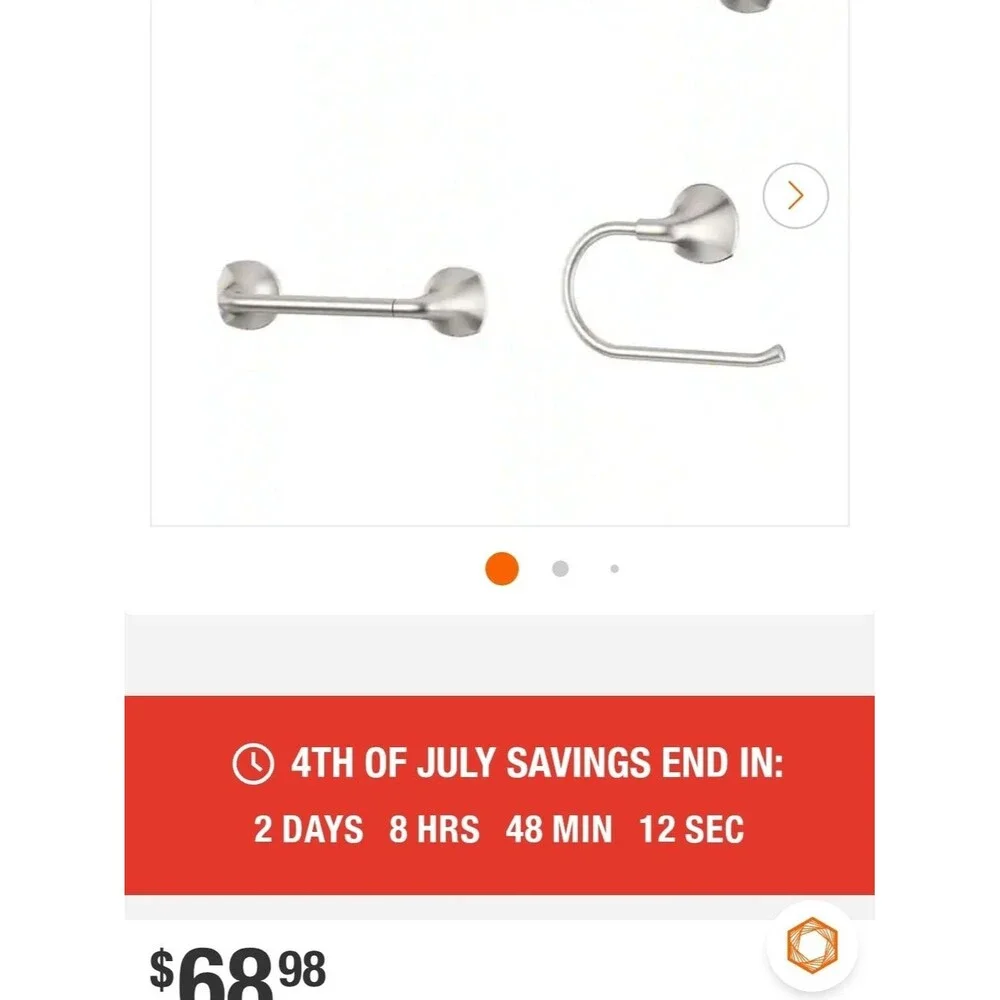 Pfister Ladera Bath Collection Brushed Nickel Accessories BTB-LR3GS